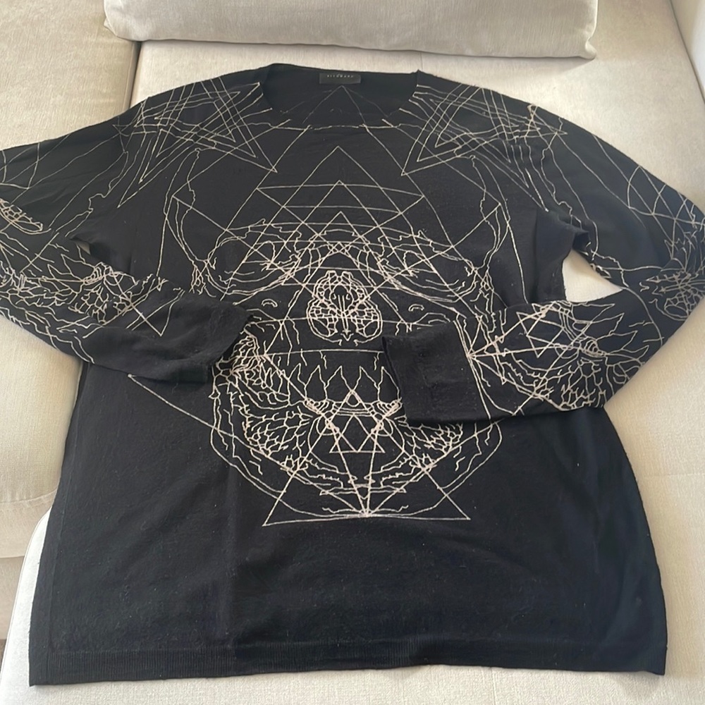 John Richmond skull sweater